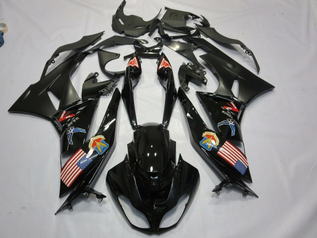 Merica 2009-2012 ZX6R Motorcycle Fairings Merica 2009-2012 ZX6R Motorcycle Fairings