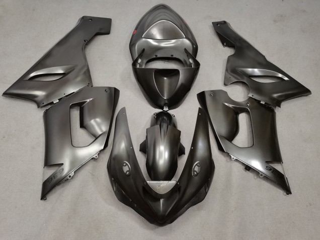 Metal Silver 2005-2006 ZX6R Motorcycle Fairings