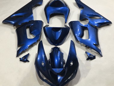 Metallic Blue 2005-2006 ZX6R Motorcycle Fairings