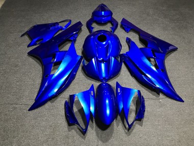 Metallic Blue Plain 2006-2007 R6 Motorcycle Fairings
