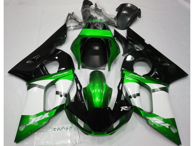 Metallic Green 1998-2002 R6 Motorcycle Fairings