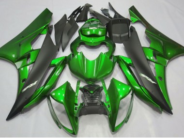 Metallic Green & Black 2006-2007 R6 Motorcycle Fairings