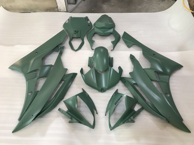 Military Green 2006-2007 R6 Motorcycle Fairings