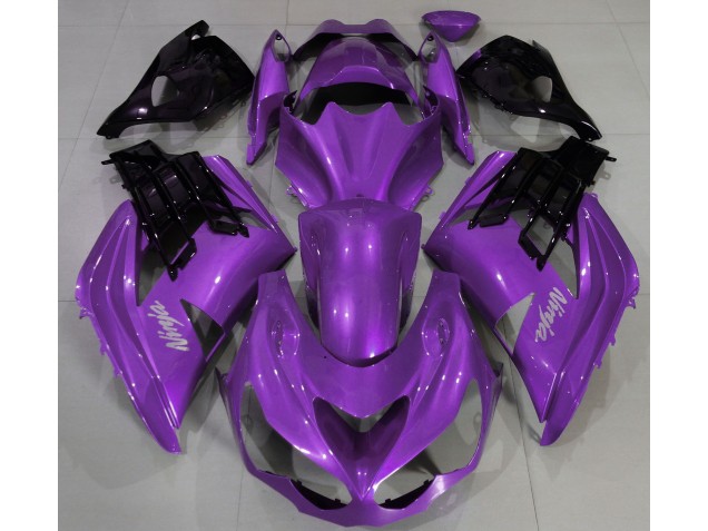 Mood Purple 2012-2021 ZX14R Motorcycle Fairings