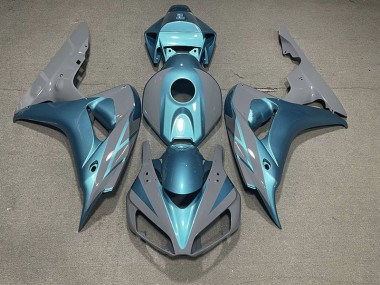 Nardo Grey and Light Blue 2006-2007 CBR1000RR Motorcycle Fairings