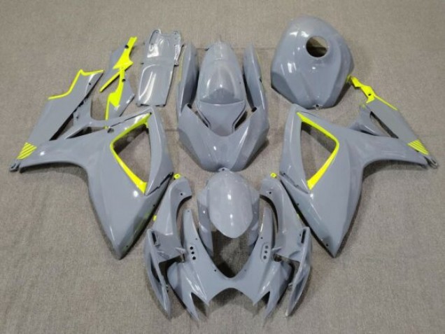 Nardo / High Viz Yellow 2006-2007 GSXR 600-750 Motorcycle Fairings