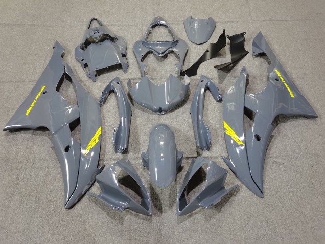 Nardo / High Viz Yellow 2008-2016 R6 Motorcycle Fairings