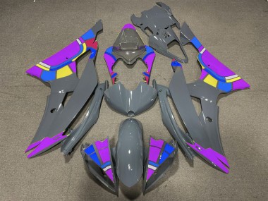 Nardo and Purple Design 2008-2016 R6 Motorcycle Fairings