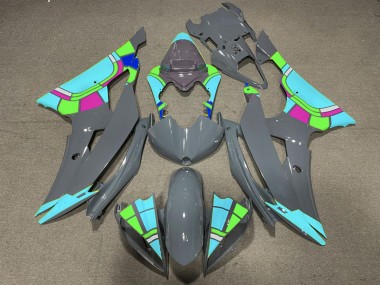 Nardo and Teal Design 2008-2016 R6 Motorcycle Fairings