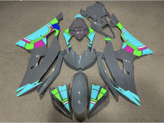 Nardo and Teal Design 2008-2016 R6 Motorcycle Fairings Nardo and Teal Design 2008-2016 R6 Motorcycle Fairings