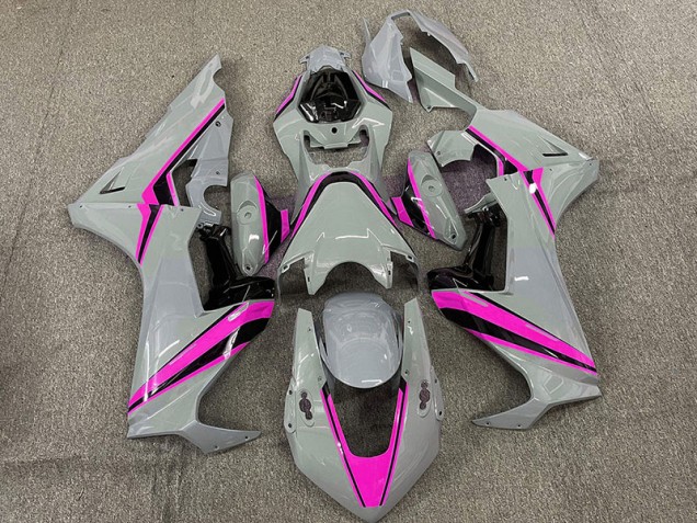 Nardo with Pink Stripes 2017-2023 CBR1000RR Motorcycle Fairings
