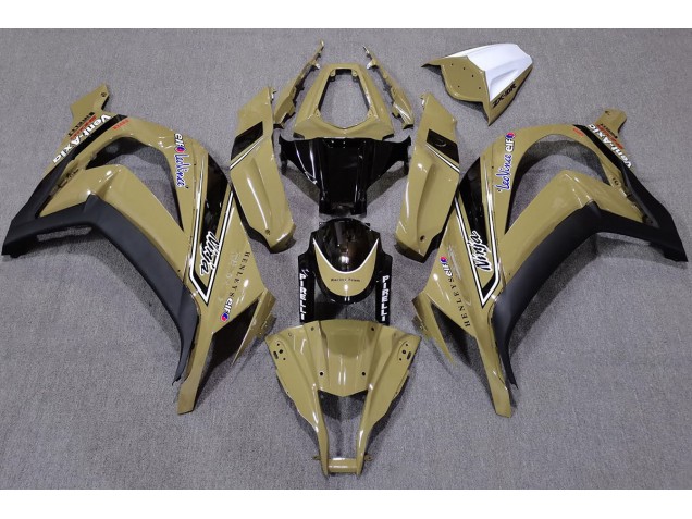 OEM Style Desert Tan 2011-2015 ZX10R Motorcycle Fairings
