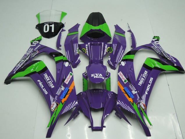 OEM Style Purple 2011-2015 ZX10R Motorcycle Fairings