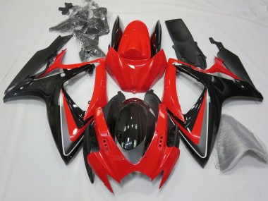 OEM Style Red 2006-2007 GSXR 600-750 Motorcycle Fairings