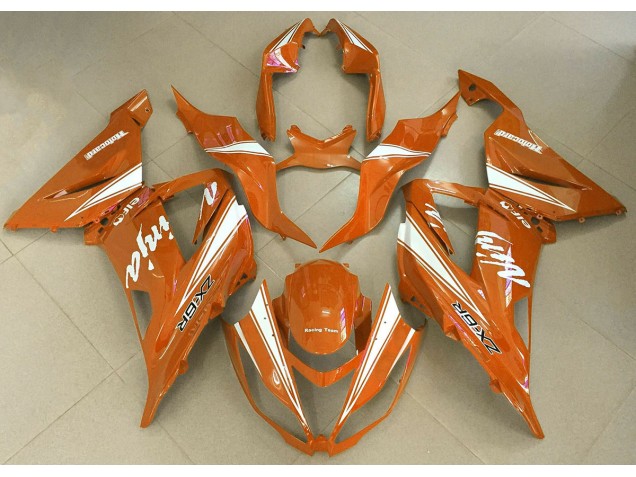 Orange Ninja 2013-2018 ZX6R Motorcycle Fairings
