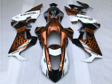 Orange & White Custom 2017-2023 CBR1000RR Motorcycle Fairings