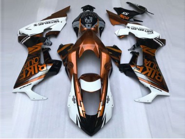 Orange & White Custom 2017-2023 CBR1000RR Motorcycle Fairings