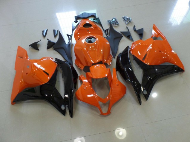 Orange and Black 2009-2012 CBR600RR Motorcycle Fairings