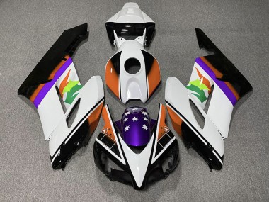 Orange and Purple Flag 2004-2005 CBR1000RR Motorcycle Fairings