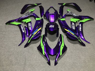 Pearl Purple Trickstar 2016-2019 ZX10R Motorcycle Fairings