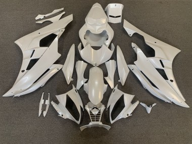 Pearl White 2006-2007 R6 Motorcycle Fairings