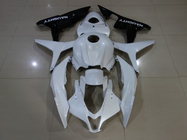 Pearl White 2007-2008 CBR600RR Motorcycle Fairings