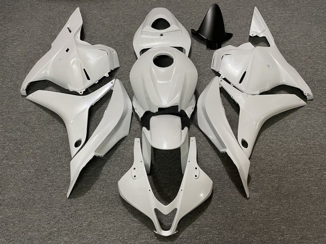 Pearl White 2009-2012 CBR600RR Motorcycle Fairings