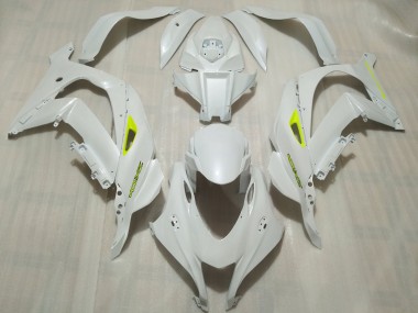 Pearl White 2016-2019 ZX10R Motorcycle Fairings