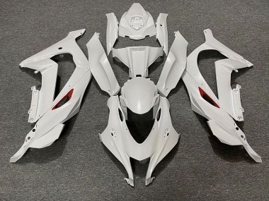 Pearl White Red Trim 2016-2019 ZX10R Motorcycle Fairings