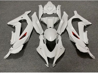 Pearl White Red Trim 2016-2019 ZX10R Motorcycle Fairings