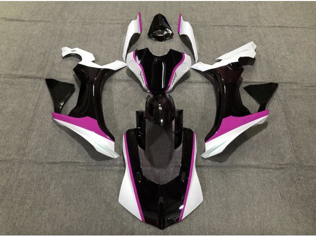 Pink Black and White 2015-2019 R1 Motorcycle Fairings