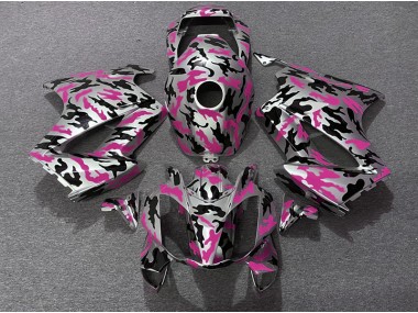 Pink Camo 2002-2012 VFR800 Motorcycle Fairings