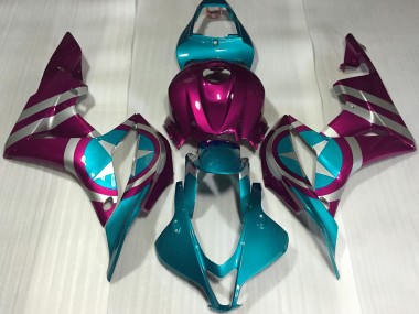 Pink Captain America 2007-2008 CBR600RR Motorcycle Fairings