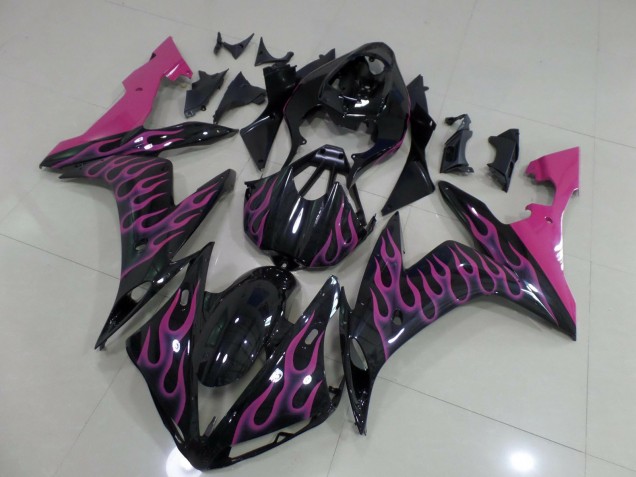 Pink Flame 2004-2006 R1 Motorcycle Fairings