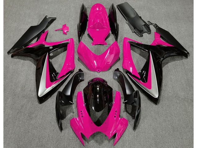 Pink OEM Style 2006-2007 GSXR 600-750 Motorcycle Fairings