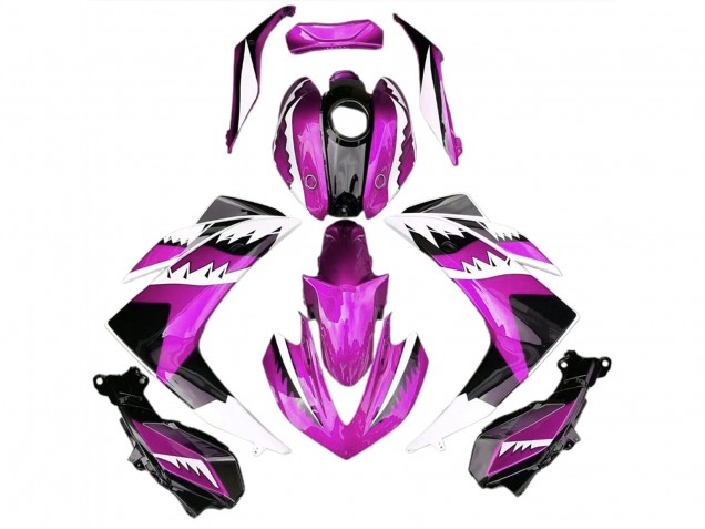 Pink Shark 2015-2018 R3 Motorcycle Fairings Pink Shark 2015-2018 R3 Motorcycle Fairings
