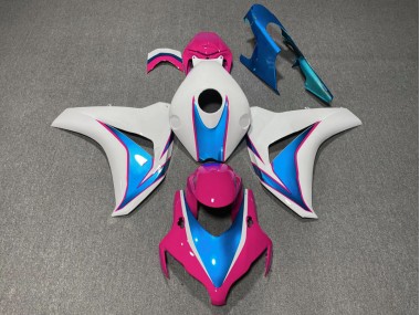 Pink and Blue Gloss 2008-2011 CBR1000RR Motorcycle Fairings