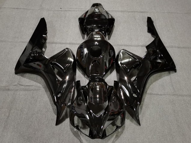 Plain Gloss Black 2006-2007 CBR1000RR Motorcycle Fairings