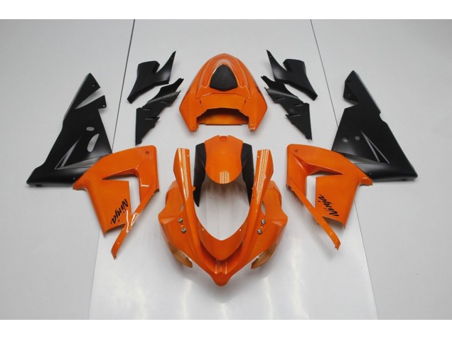 Plain Orange Ninja 2004-2005 ZX10R Motorcycle Fairings