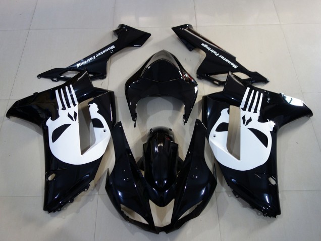 Punisher Custom 2007-2008 ZX6R Motorcycle Fairings