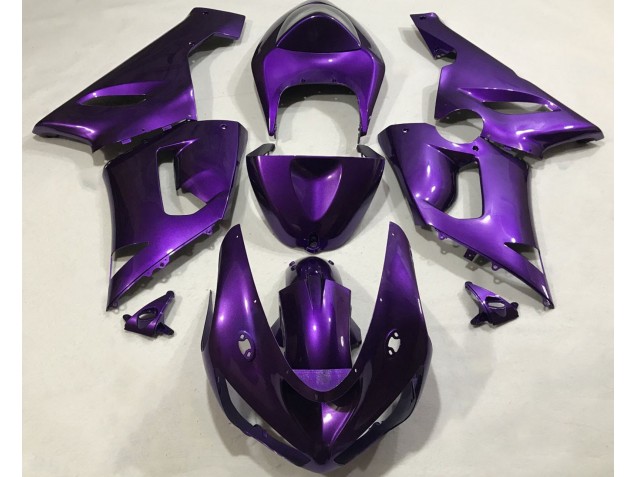 Purple 2005-2006 ZX6R Motorcycle Fairings