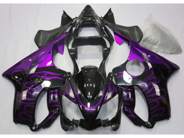 Purple Flame 2001-2003 CBR600 F4i Motorcycle Fairings