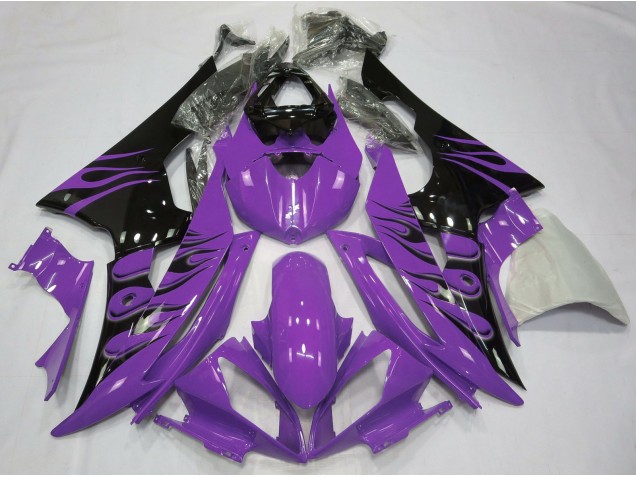 Purple Flame Style 2008-2016 R6 Motorcycle Fairings Purple Flame Style 2008-2016 R6 Motorcycle Fairings