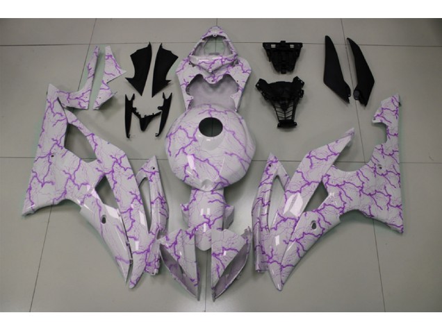 Purple Lighting 2008-2016 R6 Motorcycle Fairings