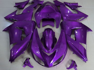 Purple Plain 2006-2007 ZX10R Motorcycle Fairings
