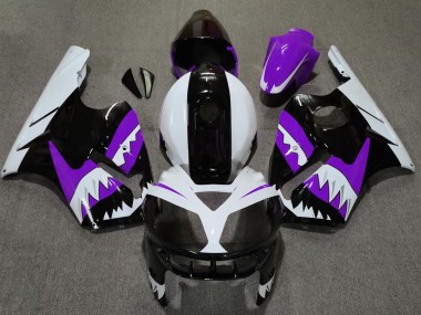 Purple Shark 2002-2005 ZX12R Motorcycle Fairings
