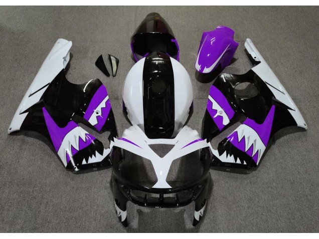 Purple Shark 2002-2005 ZX12R Motorcycle Fairings