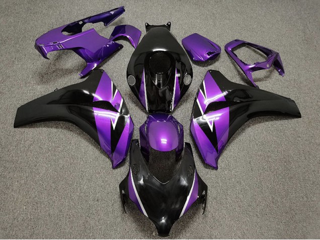 Purple and Black 2008-2011 CBR1000RR Motorcycle Fairings
