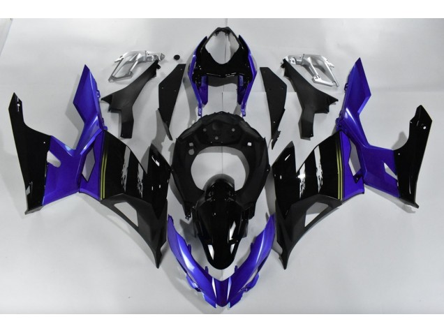 Purple and Black 2018-2023 Ninja 400 Motorcycle Fairings