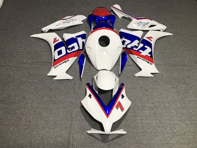 Racing Design White 2012-2016 CBR1000RR Motorcycle Fairings